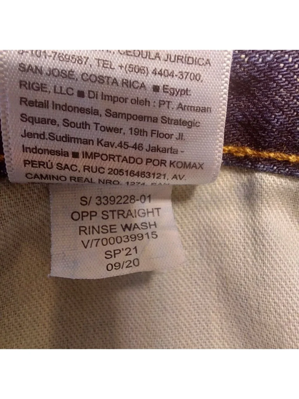 Old Navy dark mens straight 42x36 jeans measure 43x35.5 high rise 100% cotton